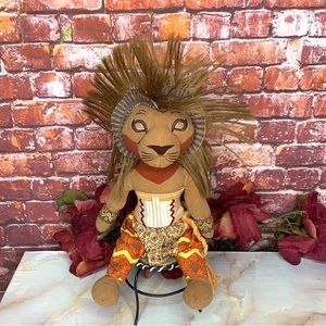 Disney’s The Lion King Plush Collectible Broadway Edition Plush Simba Do…